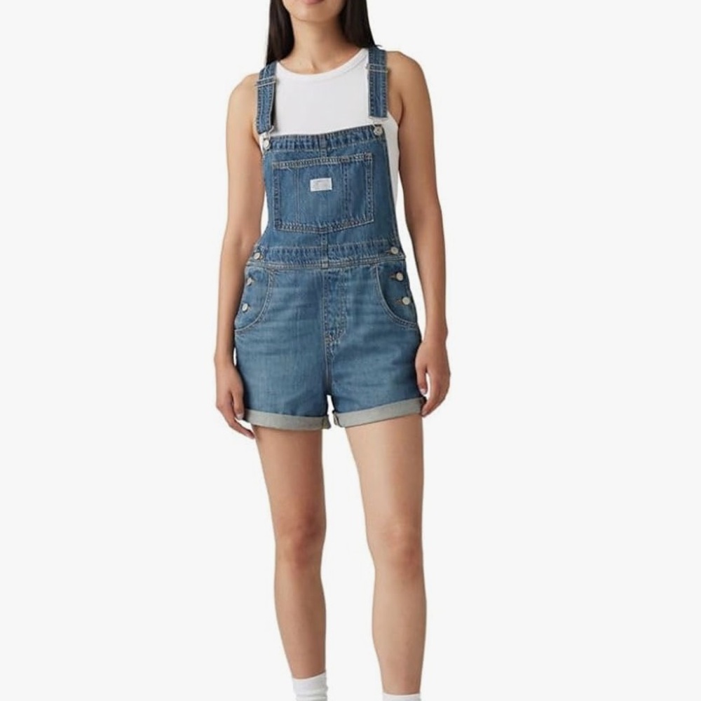 Denim Blue Women's Overalls